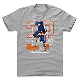 500 LEVEL Anders Lee Shirt (Cotton, Large, Heather Gray) - New York Men's Apparel - Anders Lee Future O WHT