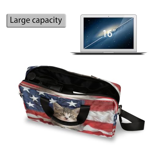 Maletín para laptop 15.6-16 pulgadas unisex resistente al agua miniatura 5