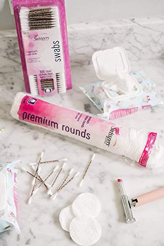 Swisspers Premium 100% Cotton Rounds, Hypoallergenic, 240 Count