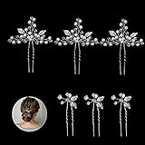 ❀Eigenschaften: Diese zarten Strass-Brauthaar-Accessoires verfügen über ein Blumendesign, verleihen Ihrem Outfit mehr Charme und machen Sie elegant.
