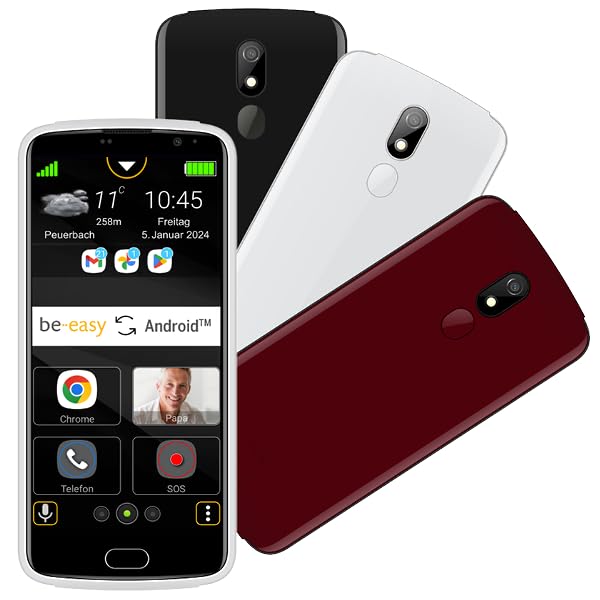 Beafon M7 Lite 14 cm (5.5") Android 11, 3 GB, 32 GB, 4G, Svart