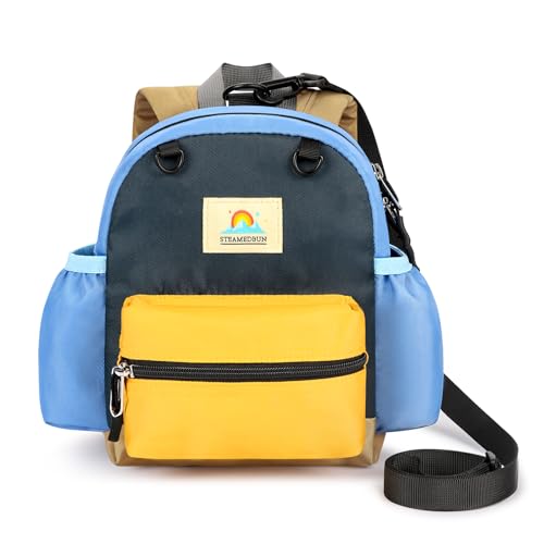 Image of STEAMEDBUN Backpack Leash for Toddlers 1-3: Baby Backpack with Leash for Boys Girls - Anti-Lost Harness for Walking