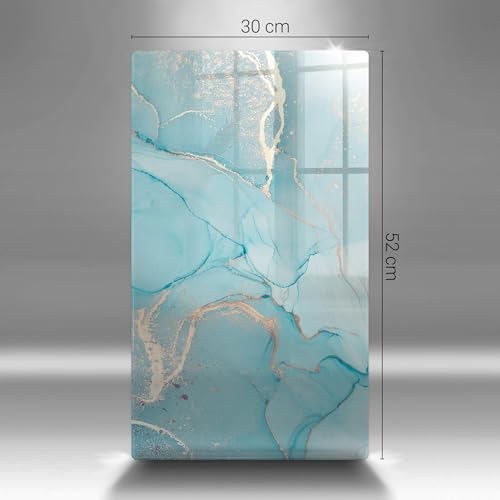 Planche à découper résistante à la cuisson 30x52cm Wallfluent pour plan de travail