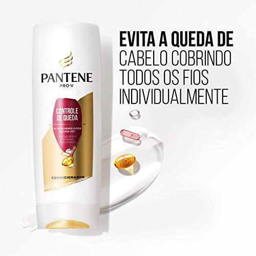 Condicionador Pantene Controle De Queda 400Ml, Pantene