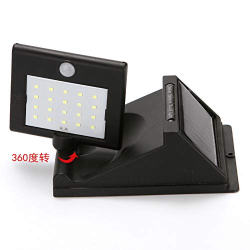 longer 20led Solaire Corps Humain Lampe À Induction Lampe À Induction Extérieure Lampe Murale Jardin Pelouse Lampe Murale Étanche