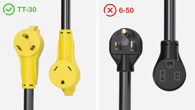 Amazon.com: PlugSaf 10 FT 30 Amp RV Extension Cord Outdoor with