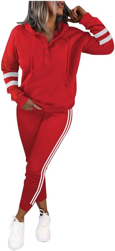 Nimsruc Two Piece Outfits For Women Jogging Suits Casual Sweatsuits Jogger