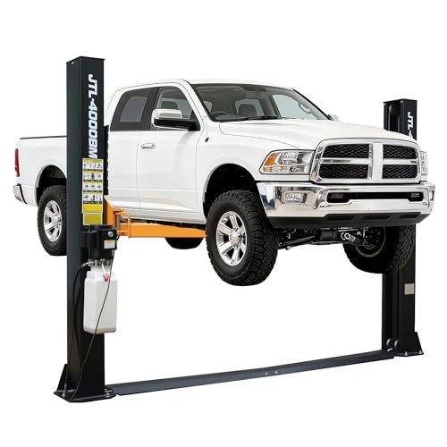 Jocisland 2 Post Car Lift 10000LB Capacity, 220V Automotive Lift with Reinforced Steel Arms,