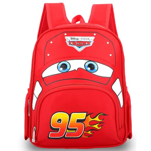 Danbghyuo Car mochilas infantis, mochila escolar automática para crianças 3D estampado mochilas impermeável escolar mochila escolar de desenhos mala viagem leve bolsa para menina aniversário presente