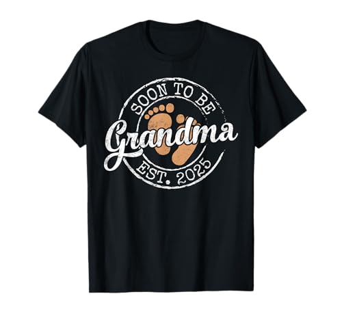 Pronto To Be Grandma Est 2025 Regalos de abuela promovidos a abuela Camiseta