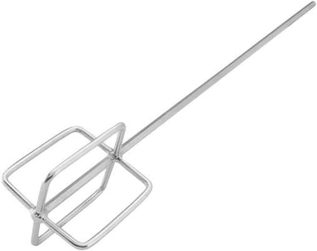 QEP 61205 24 in. Professional Chrome-Plated Steel Thinset and Grout Mixing Paddle for Corded Drills