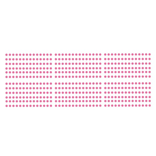 Image of Comet Busters Round Velvet Bindi for Women (BF-1) (LightPink-2mm)(Pack of 10)