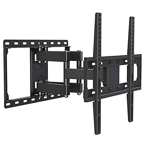 TV-Halterung, Soundbar-Halterungen aus Edelstahl für die meisten 32-50-Zoll-Fernseher, TV-Wandhalterungen bis zu 40 kg, höhenverstellbar, max.