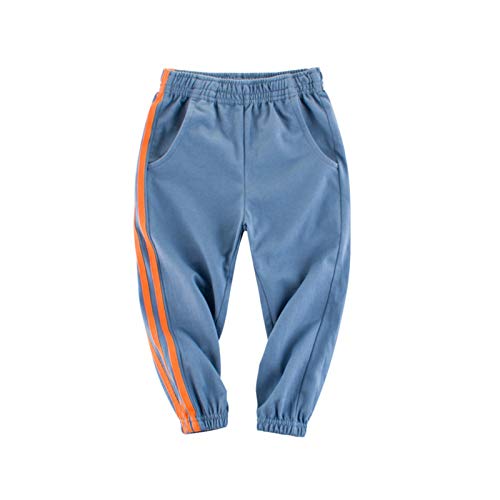 JUNMIN New Children's Clothing Korean Children's Pants Elementary School Sports Trousers (Size : 130cm)