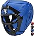 RDX Caschetto Boxe Griglia MMA Allenamento, Maya Hide Pelle Headgear, Professionale Pugilato Protezione Casco per Kick Boxing Sparring Muay Thai Arti Marziali Grappling Taekwondo Karate, Uomo Donna