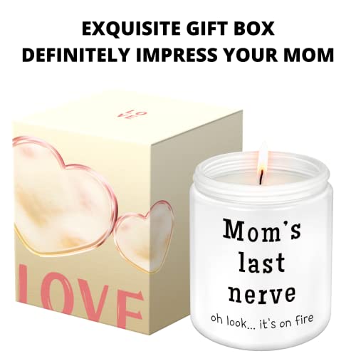Gifts For Mom From Daughter, Son - Mothers Day Gifts, Mom Birthday Gifts From Daughter, Mom Gifts, Birthday Gifts For Mom, Presents For Mom, 7Oz Lavender Scented Candles #TOP1