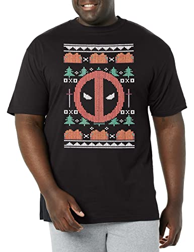 T-Shirt Marvel Deadpool UG Pull Homme tissu anti-déformation et motif durable