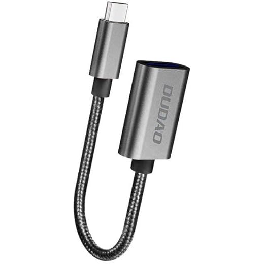 DUDAO Tough Nylon USB C OTG Adapter 11 CM