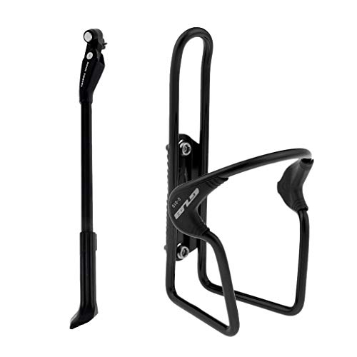 YIJU Suporte Lateral Ajustável Do Kickstand Traseiro Da Bicicleta com Cremalheira Do Suporte Da Garr