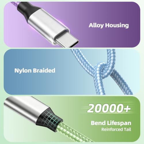 Souina Multi Charger Cable, 4-in-2 USB-A/C Charging Cable for Multiple Devices 4.99 + 50% Off Code 2Y073P7V - image 6