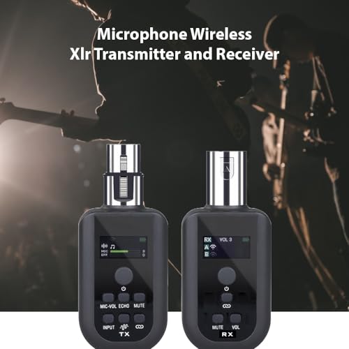 Stable Wireless Transmission UHF Microphone System with Long Battery Life for Live Streaming Conference Meeting IndoorOutdoor Events miniatura 2