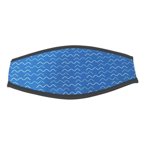 XUZHID Facepiece Strap?Neoprene Strap Covers Snorkels Head Strap Diving Hair Protector Wrap Goggles Strap for Men and Women Water SPO