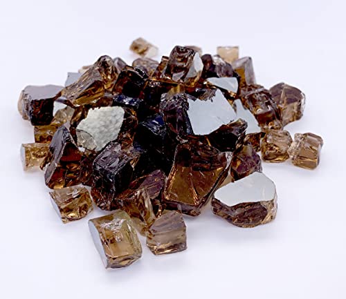 Element Fireglass Copper Reflective Fire Pit Glass 10lbs