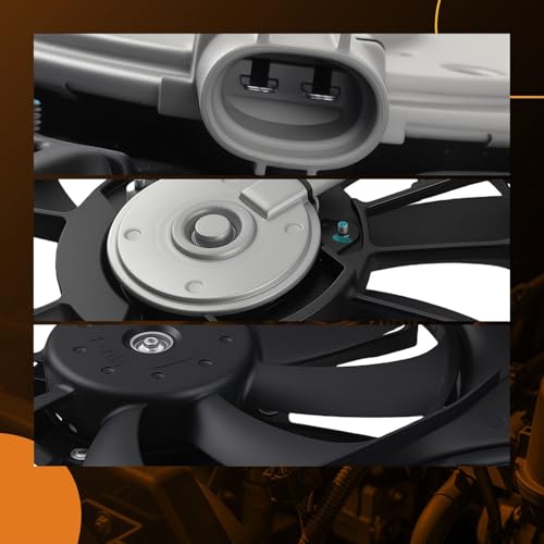 Image of maXpeedingrods 623290 Dual Radiator Cooling Fan Assembly for Toyota RAV4 L4 2.5L 2013-2019 Repalcement 1636336110, 167110V210