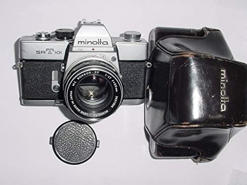 Minolta Camera CO., LTD. Minolta SRT 101 35mm Film Camera w/Minolta 50mm Manual Focus Lens