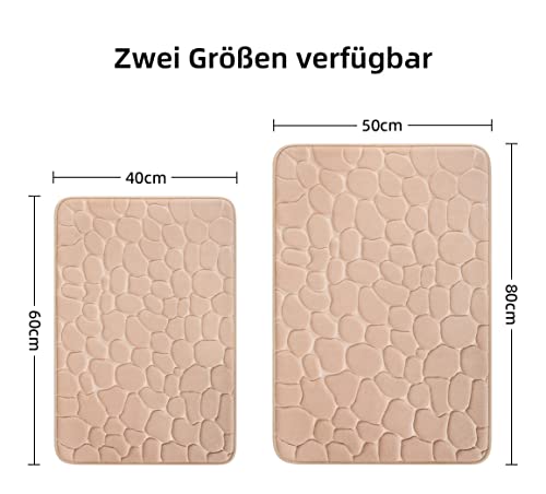 chakme Bath Mat, Memory Foam Bath Mat, Memory Foam Shower Mat, Absorbent Bath Mat, Bathroom Rug, Shower Mat - Image 2