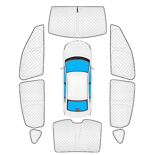 Image of KMF Windshield Sun Shade Replacement for Nissan Altima Accessories 2013-2018, Side Window Sun Shade Cover Sun Visor Shield Cover,Rear Window Sunshades for Camping /Baby UV Block and Privacy Protect