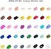 ANNLOV Alcohol Brush Markers,Brush & Chisel Tip Sketch Art Marker for Kids Drawing Artist Sketching,Adult Coloring and Illustration (40)
