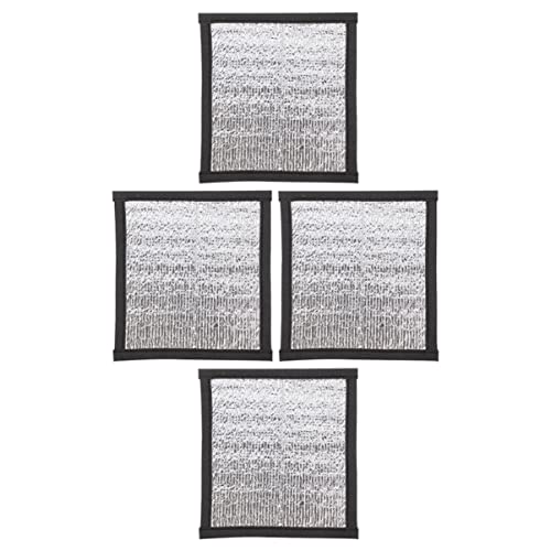 YARNOW 4pcs Heating Pad Reptile Terrarium Heat Mat Reptile Heat Pads Reptile Mat Outdoor Heated Pet Pad Warm Reptile Under Tank Heater Reptiles Mats Waterproof Reptile Pad Pearl Cotton