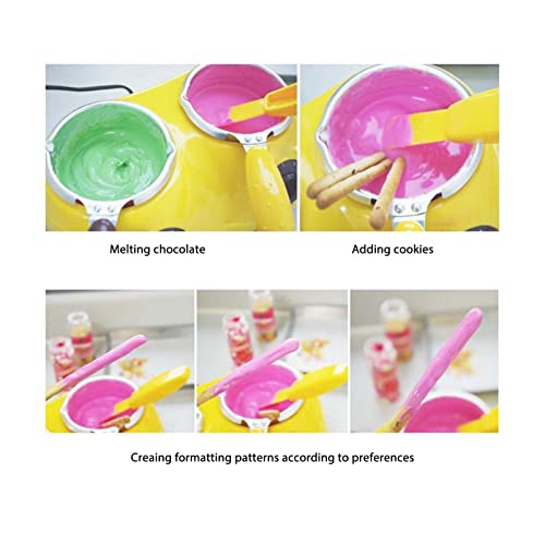 Pote de derretimento duplo de chocolate, panela removível de 20 W 250 ml, pote de doces derretido el