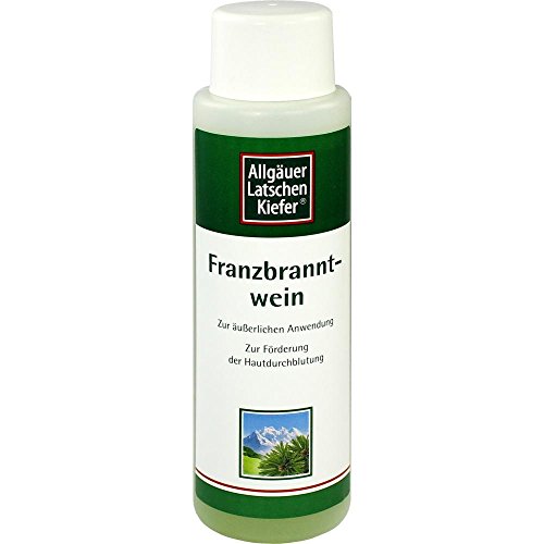 Allgäuer Latschenkiefer Franzbranntwein, 250 ml Solución
