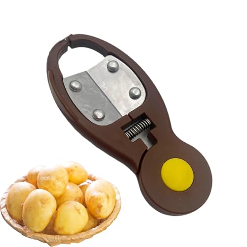 栗皮むき器ツール | 人間工学に基づいた栗ばさみ | ノンスリップハンドル 効率的な栗オープナー ウォールナットプライヤー ホームCAF? ホテル レストラン キッチン