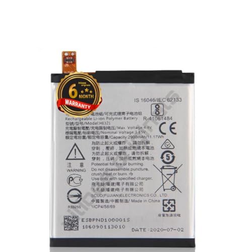 Image of HE321 Battery for Nokia 5 TA-1053 / TA-1044 / TA-1027 / TA-1024 Battery with 6 Month Warranty** (C212)