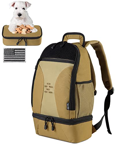 DBTAC Tactical Pet Backpack for Small Dogs & Cats - Compact Travel Bag with…