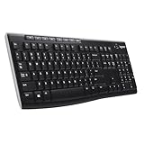 Clavier Sans Fil Favoris : le K270 rassemble une frappe familière, la liberté du sans fil, une durée de pile longue. Pas surprenant que ce soit le clavier le plus vendu au monde (1)