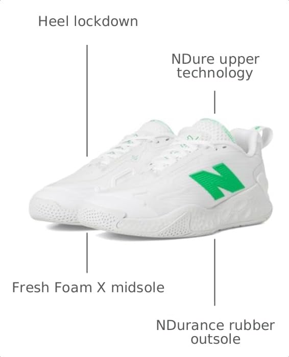 Image of New Balance Womens Fresh Foam X Ct-Rally V1 Tennis Shoes