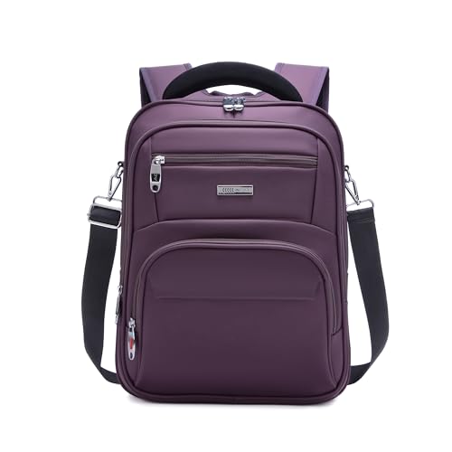 MOCHILA Escolar UNISSEX PROVA D'AGUA COM ALÇA E PORTA NOTEBOOK 15'' Marca ACO (ROXO)