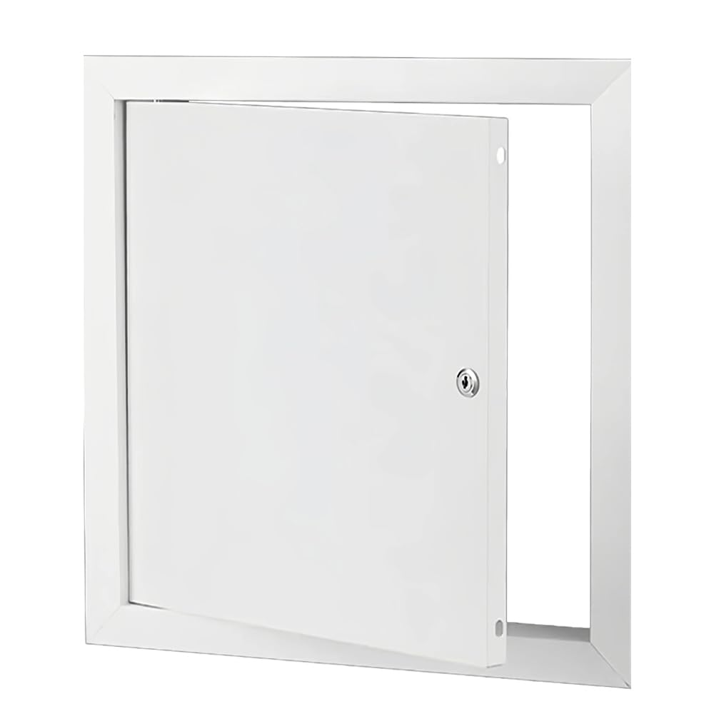 Panneau d'accès 30,5 x 61 cm en métal robuste et antirouille pour cloison