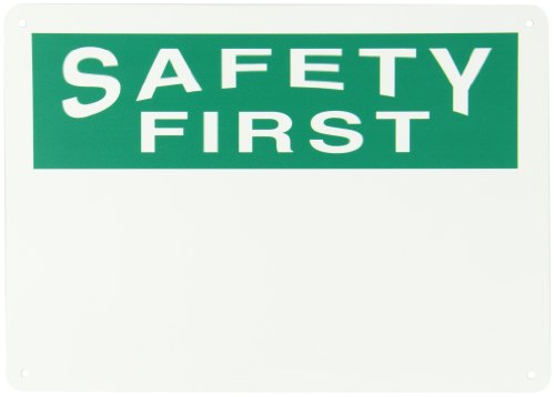Panneau de signalisation Accuform MRBH969VP plastique haute densité vert et blanc