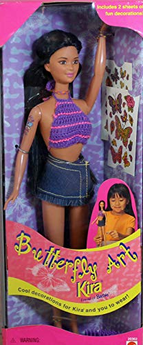 Muñeca Kira Barbie Butterfly Art 11.5 in miniatura 1