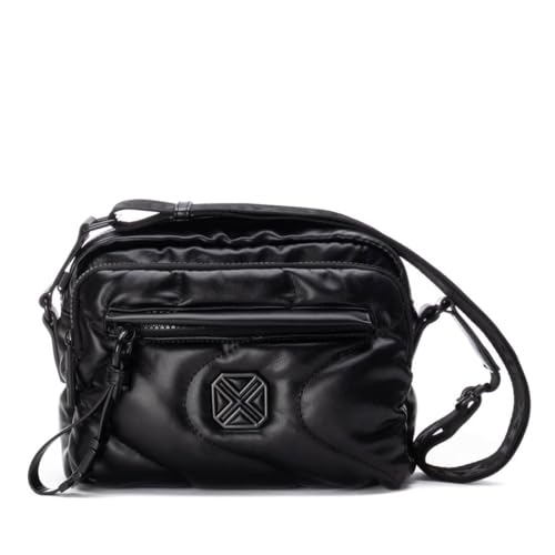 XTI 184489, Bolso Bandolera para Mujer, Negro, pequeño XTI 184489, Bolso Bandolera para Mujer, Negro, pequeño