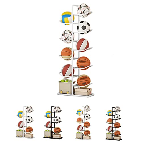 Support de rangement pour ballons de basket-ball en acier de haute qualité