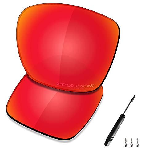 Image of SAUCER Premium Replacement Lenses & T4 Screwdriver & Screw for Oakley TwoFace XL OO9350 Sunglasses