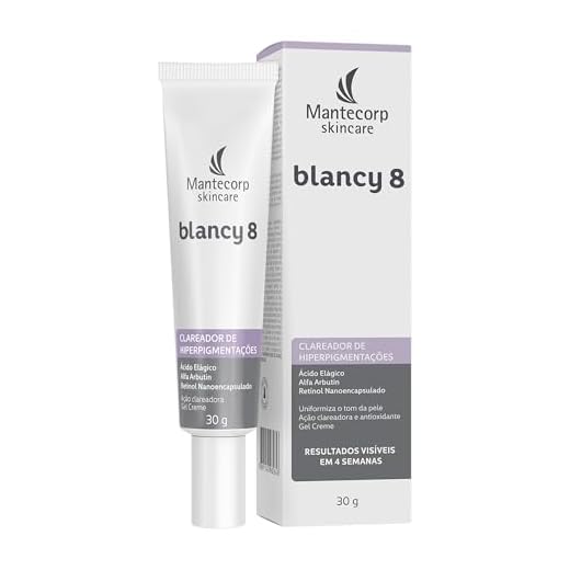 Mantecorp - Clareador Blancy 8 - Tratamento para Hiperpigmentações - 30ml