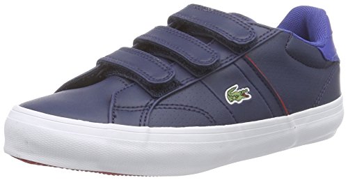 Lacoste Fairlead TCL, Low-Top Unisex niños, Azul Dk BLU Dk BLU Db4, 32 EU