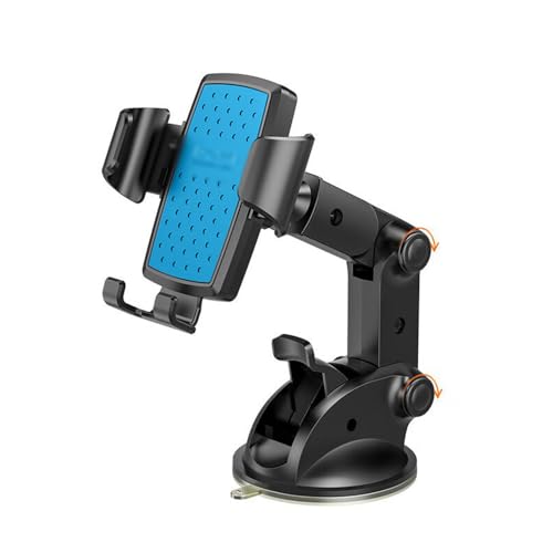 IXITAB Support de téléphone Portable pour Fiat Stilo Croma Bravo Palio Uno, Support de téléphone Portable pour Tableau de Bord et Pare-Brise,C Blue